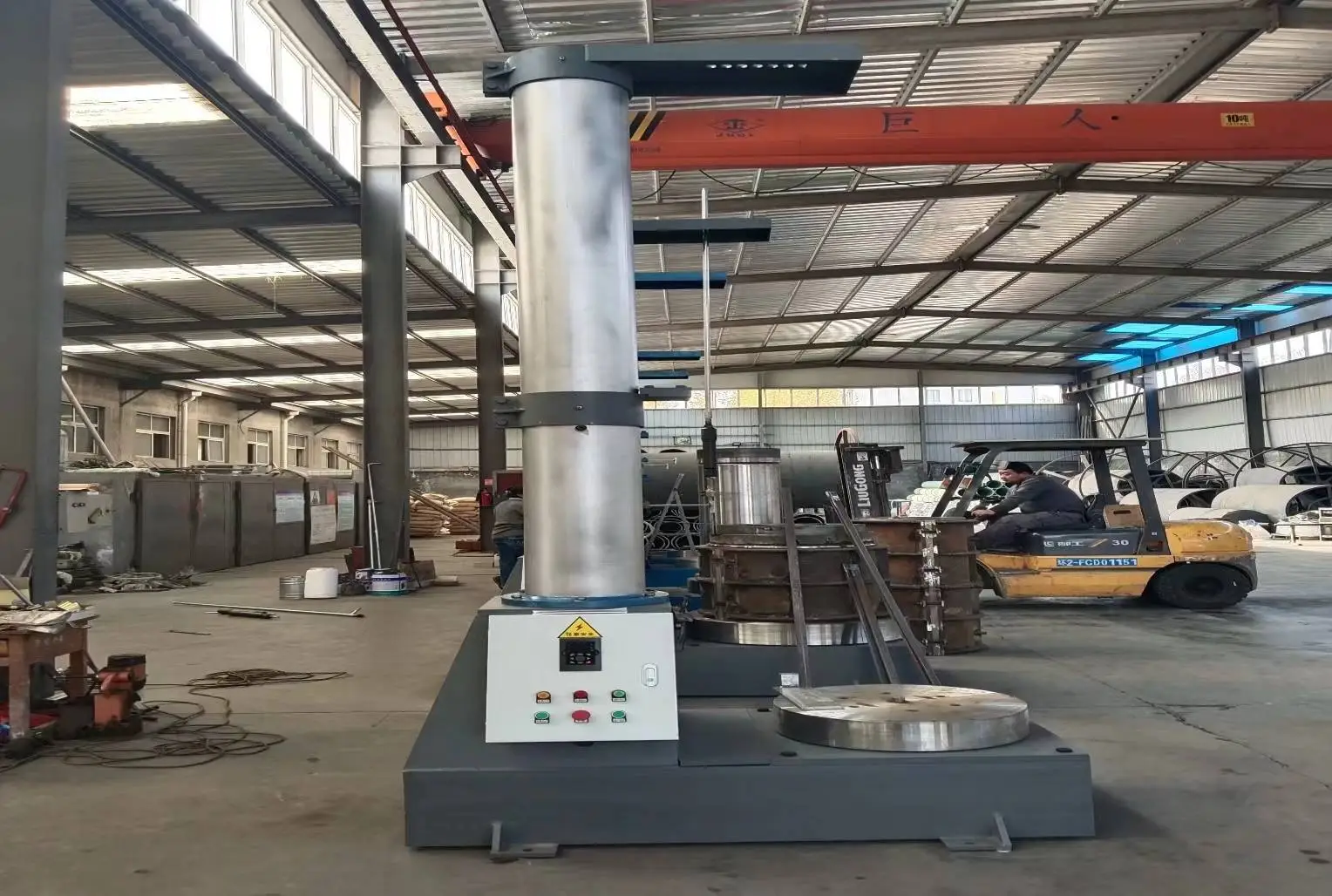 坩堝成型設備的優點